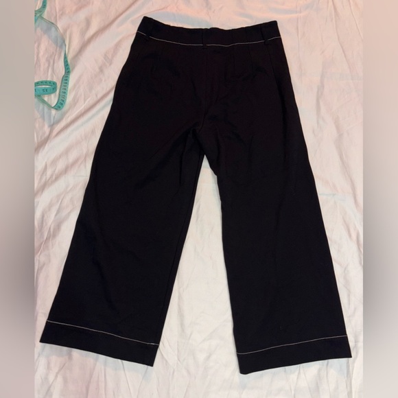 Jones New York Black Pants with White Stitch Detail - Picture 4 of 5